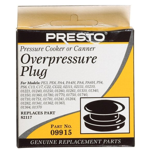National Presto Pressur Cook Over Plug 09915
